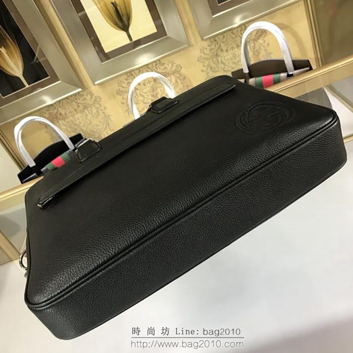 GUCCI 古馳男包 新款 322057 男包系列包包 Gucci頂級男包 真皮公事包 古奇手提包